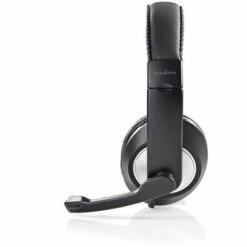 NEDIS Casque Pour PC Tour D'oreille Microphone Connecteur 3,5 Mm Double -Protection auditive et tête Soldes 2022 14932714 3