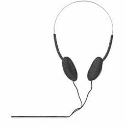 NEDIS Casque Supra-Auriculaire Câble De 1,10 M Noir