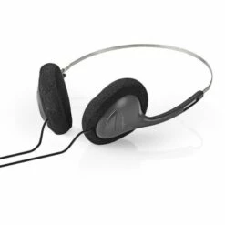 NEDIS Casque Supra-Auriculaire Câble De 1,10 M Noir -Protection auditive et tête Soldes 2022 14933372 5