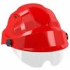 CASQUE 'ORIZON' ROUGE VISIERE ROUGE AVEC LUNETTE SOFOP TALIAPLAST - 563766-- -Protection auditive et tête Soldes 2022 15473582 1