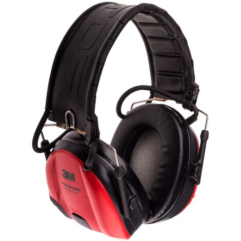 Protection Auditive Peltor™ SportTac™ 3M™, En Noir Et Rouge 6 Protection Auditive Peltor™ SportTac™ 3M™, En Noir Et Rouge – Image 4