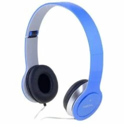 ADNAUTO Casque Gamer Ecouteurs Microphone 1.2m 105dB Bleu - Bleu