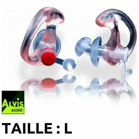 ALVIS AUDIO Bouchons D'oreilles High-tech Alvis Mk3 (26db) -Taille L - Blanc 3 ALVIS AUDIO Bouchons D'oreilles High-tech Alvis Mk3 (26db) -Taille L - Blanc