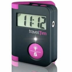 HUMANTECHNIK Réveil Vibrant Flash TravelTim Rose - Rose