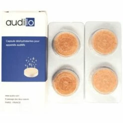 4 Capsules Déshydratantes Pour Appareils Auditifs De Audilo
