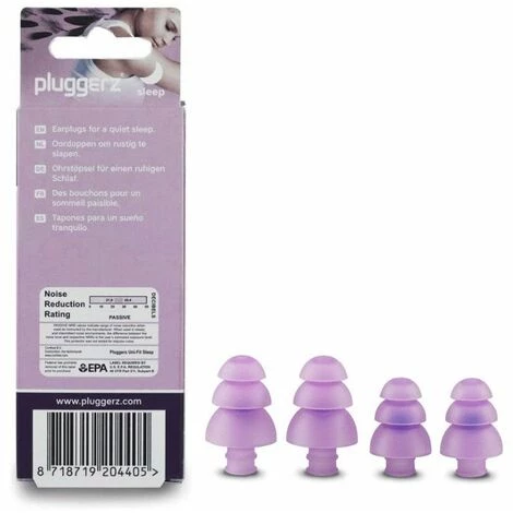 Bouchons D'Oreilles Pour Dormir Pluggerz SLEEP - Violet 5 Bouchons D'Oreilles Pour Dormir Pluggerz SLEEP - Violet – Image 3