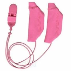 Housse Duo De Protection EarGear Pour Implants Cochléaires Avec Cordon, Rose - Rose