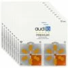 120 Piles Auditives Audilo Type 13 (lot De 20 Plaquettes) - Orange