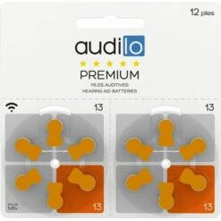 120 Piles Auditives Audilo Type 13 (lot De 20 Plaquettes) - Orange 9 120 Piles Auditives Audilo Type 13 (lot De 20 Plaquettes) - Orange -Protection auditive et tête Soldes 2022 19850626 3