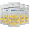 30 Piles Auditives Powerone P10 Sans Mercure, 5 Plaquettes - Jaune -Protection auditive et tête Soldes 2022 19861202 1