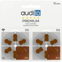 120 Piles Auditives Audilo Type 312 (lot De 20 Plaquettes) 9 120 Piles Auditives Audilo Type 312 (lot De 20 Plaquettes) -Protection auditive et tête Soldes 2022 19861279 3