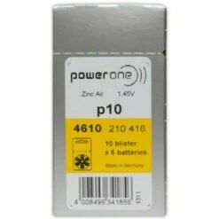 Piles Auditives Powerone P10 Sans Mercure, 10 Plaquettes - Jaune -Protection auditive et tête Soldes 2022 20097066 3