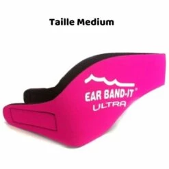EARBAND-IT Bandeau Néoprène Natation EarBand It Ultra, Rose, Taille Medium, Enfant - Rose