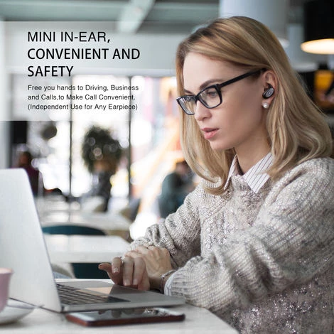 MANTA Borofone Tws02 écouteur Bluetooth Double Sans Fil Noir Bluetooth V4.2 6 MANTA Borofone Tws02 écouteur Bluetooth Double Sans Fil Noir Bluetooth V4.2 – Image 4