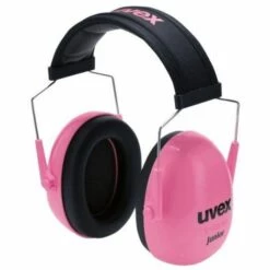 Casque Enfant Antibruit Rose Uvex - Rose