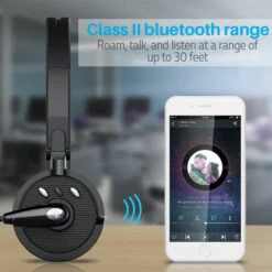 DEVENIRRICHE Casque Bluetooth Sur La Tête Boom Mic Casque Sans Fil Casque Antibruit Pour Chauffeur De Camion 9 DEVENIRRICHE Casque Bluetooth Sur La Tête Boom Mic Casque Sans Fil Casque Antibruit Pour Chauffeur De Camion -Protection auditive et tête Soldes 2022 23957151 3