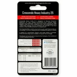 Crescendo Heavy Industry 25 : Bouchon D'oreille Pro Environnement Bruyant - Jaune -Protection auditive et tête Soldes 2022 24098245 3
