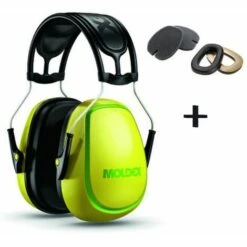 Casque Anti-bruit 30dB Moldex M4 + Kit Hygiène De Remplacement - Rouge