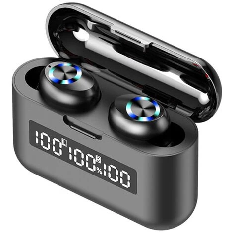 ASUPERMALL Touching Controle Du Casque Batterie Affichage Ecouteurs Ecouteurs Bt 5.0 Casque Sans Fil Sport Avec Oreillettes Charge Box 3 ASUPERMALL Touching Controle Du Casque Batterie Affichage Ecouteurs Ecouteurs Bt 5.0 Casque Sans Fil Sport Avec Oreillettes Charge Box