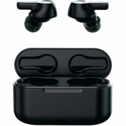 1MORE Xiaomi 1Plus Omthing Tws Ecouteurs Intra-Auriculaires Eo002 Bt V5.0 Touch Control Basse Stereo Antibruit 20H Enc Playtime Sports Business Oreillettes Avec Mics, Noir