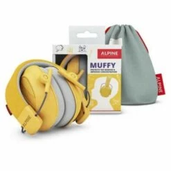 Casque Antibruit Pour Enfant Alpine Muffy Jaune - 25db - Jaune -Protection auditive et tête Soldes 2022 27290041 4