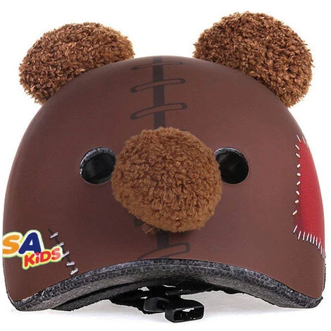 CORSA Dessin Anime Pour Enfants Fou Animaux En Peluche Casques D'Ours, Le Code M: 54-58Cm 5 CORSA Dessin Anime Pour Enfants Fou Animaux En Peluche Casques D'Ours, Le Code M: 54-58Cm – Image 3