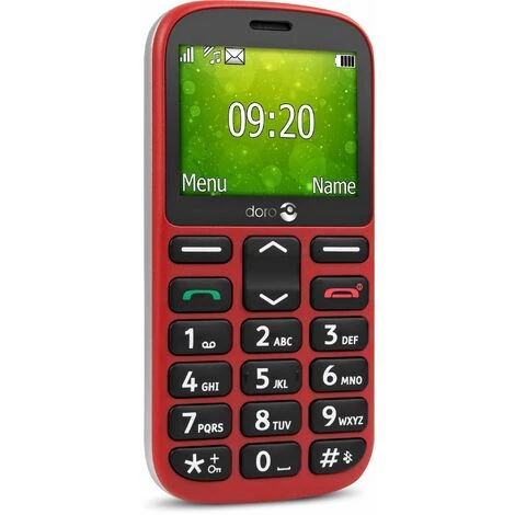 TELEPHONE PORTABLE DORO 1361 ROUGE - Rouge 7 TELEPHONE PORTABLE DORO 1361 ROUGE - Rouge – Image 5