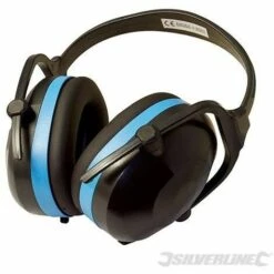 SILVERLINE Casque Anti-bruit Pliable SNR 30 DB, H34 DB, M28 DB, L19 DB, H 34 DB. M 28 DB. L 19 DB