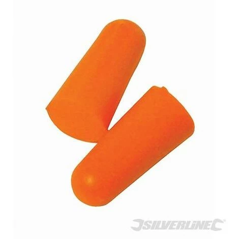 SILVERLINE Bouchons D'oreilles SNR 34 DB, 200 Paires, 200 Paires 4 SILVERLINE Bouchons D'oreilles SNR 34 DB, 200 Paires, 200 Paires – Image 2