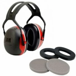 3M - Casque Antibruit Peltor X3 + Kit Hygiène - Noir