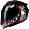 ASUPERMALL Casque Serie Venom, Aspect Dents Noires Et Rouges, Taille M -Protection auditive et tête Soldes 2022 28673263 1