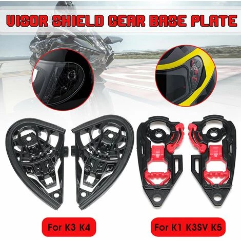 HAPPYSHOPPING Lentille De Casque De Moto Haute Correspondance Adaptee Au K3SV K5, Transparente - Transparente 4 HAPPYSHOPPING Lentille De Casque De Moto Haute Correspondance Adaptee Au K3SV K5, Transparente - Transparente – Image 2