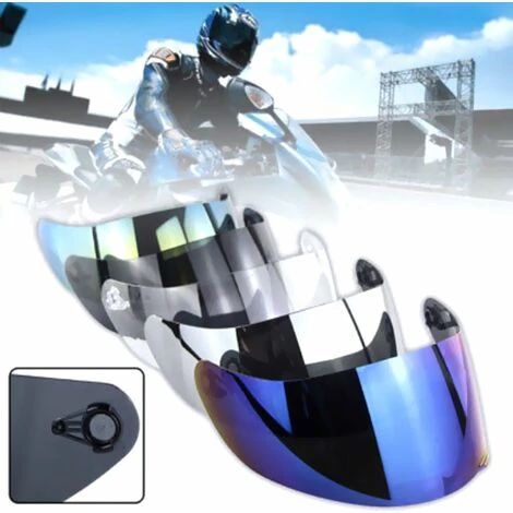 HAPPYSHOPPING Lentille De Casque De Moto Haute Correspondance Adaptee Au K3SV K5, Transparente - Transparente 6 HAPPYSHOPPING Lentille De Casque De Moto Haute Correspondance Adaptee Au K3SV K5, Transparente - Transparente – Image 4