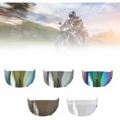 ASUPERMALL Lentille De Casque De Moto, Adaptee A La Lentille De Casque Cs-15 Tr-1 Fg-15 Hs-11 Fs-15 Fs-11, Couleur -Protection auditive et tête Soldes 2022 29534139 5