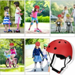 ASUPERMALL Casque De Sport Ajustable Pour Enfants, Noir, Taille S -Protection auditive et tête Soldes 2022 29665685 5