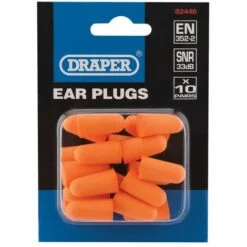 DRAPER Bouchons D'oreille (Paquet De 10 Paires) -Protection auditive et tête Soldes 2022 31559278 2