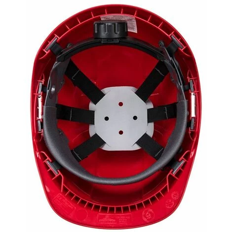 Casque De Travail Avec Porte Badge Portwest Endurance Rouge Unique 4 Casque De Travail Avec Porte Badge Portwest Endurance Rouge Unique – Image 2