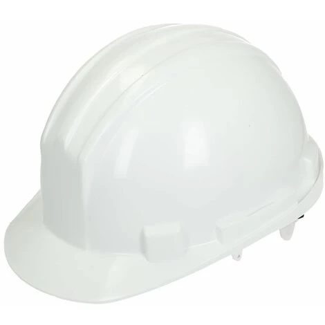 LE SANITAIRE Casque De Protection Avec Fixation à 6 Points Verrou Rotatif Blanc 3 LE SANITAIRE Casque De Protection Avec Fixation à 6 Points Verrou Rotatif Blanc