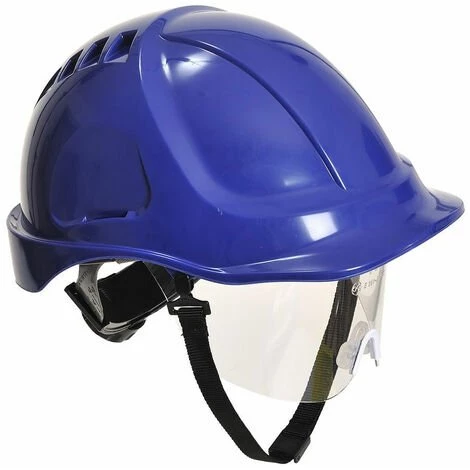 Casque Endurance Plus Visor Portwest Bleu Royal - Bleu Royal 3 Casque Endurance Plus Visor Portwest Bleu Royal - Bleu Royal