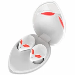 Triomphe Casque Bluetooth Intelligent 5.0 Actions Chargement De Chargement Binaurbal Cargo Sans Fil Blanc