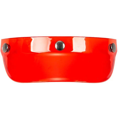 HAPPYSHOPPING Pare-soleil Moto Universel 3 Snap, Rouge 3 HAPPYSHOPPING Pare-soleil Moto Universel 3 Snap, Rouge