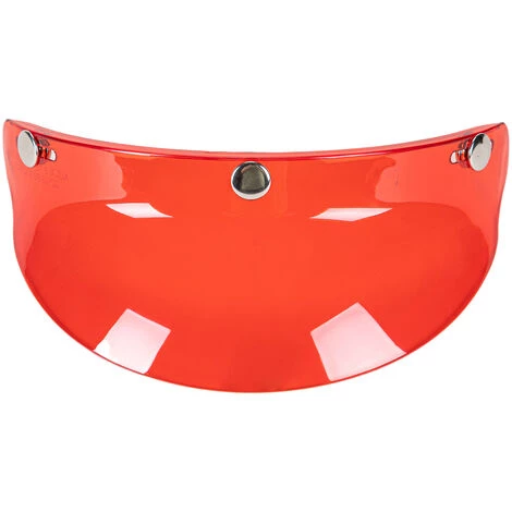 HAPPYSHOPPING 3 Snap Visiere De Visiere A Rabat Pour Moto, Rouge - Rouge 4 HAPPYSHOPPING 3 Snap Visiere De Visiere A Rabat Pour Moto, Rouge - Rouge – Image 2