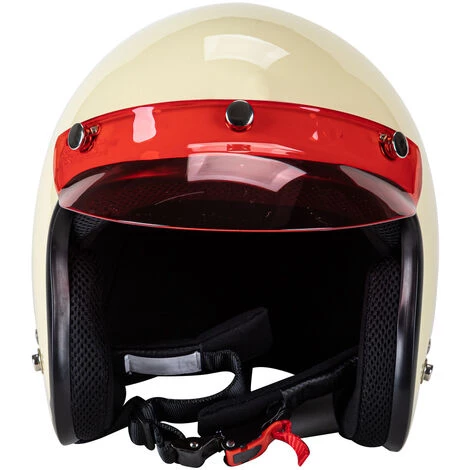 HAPPYSHOPPING 3 Snap Visiere De Visiere A Rabat Pour Moto, Rouge - Rouge 7 HAPPYSHOPPING 3 Snap Visiere De Visiere A Rabat Pour Moto, Rouge - Rouge – Image 5