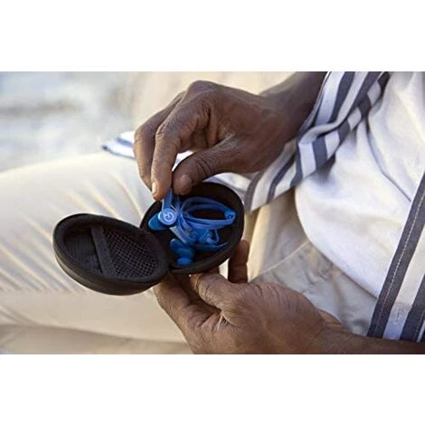 Oreillette Hiditec Aken Blue Bluetooth 4.2 Fixation Earfix Châssis En Aluminium Protection Ipx5 Imperméable Et Résistant à La Sueur Autonomie De 9h. 4 Oreillette Hiditec Aken Blue Bluetooth 4.2 Fixation Earfix Châssis En Aluminium Protection Ipx5 Imperméable Et Résistant à La Sueur Autonomie De 9h. – Image 2