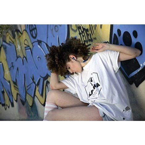 Oreillette Hiditec Aken Blue Bluetooth 4.2 Fixation Earfix Châssis En Aluminium Protection Ipx5 Imperméable Et Résistant à La Sueur Autonomie De 9h. 5 Oreillette Hiditec Aken Blue Bluetooth 4.2 Fixation Earfix Châssis En Aluminium Protection Ipx5 Imperméable Et Résistant à La Sueur Autonomie De 9h. – Image 3