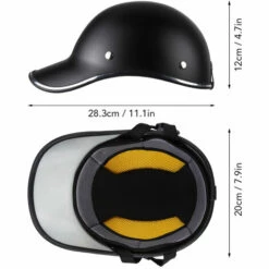 HAPPYSHOPPING Casquette D'equitation Pour Casque De Moto, Blanc - Blanc -Protection auditive et tête Soldes 2022 35129563 3