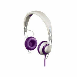 Hama Donut Casque Stéréo Fermé Petit Modèle 'Plum', Violet/Blanc (108914)