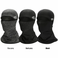 GOLOVEJOY Masque Facial De Cyclisme UPF50+ Doublure De Casque Balaclava Cooling Ice Silk Neck Gaiter Summer Protection UV Headgear, Modele: Noir - Modele:Noir -Protection auditive et tête Soldes 2022 36027046 5