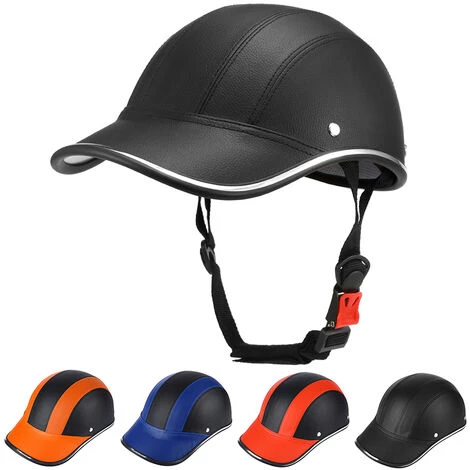 HAPPYSHOPPING Sports De Plein Air Cyclisme Casque De Securite Casquette De Baseball Chapeau Pour Moto Scooter De Velo, Modele: Orange - Modele:Orange 6 HAPPYSHOPPING Sports De Plein Air Cyclisme Casque De Securite Casquette De Baseball Chapeau Pour Moto Scooter De Velo, Modele: Orange - Modele:Orange – Image 4