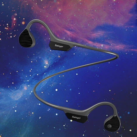 THSINDE Casque Bluetooth à Conduction Osseuse étanche IP65 Casque De Sport Sans Fil Casque De Sport à Conduction Osseuse 5.0 Avec Microphone HiFi Stéréo Pour Salle De Jogging (gris) 4 THSINDE Casque Bluetooth à Conduction Osseuse étanche IP65 Casque De Sport Sans Fil Casque De Sport à Conduction Osseuse 5.0 Avec Microphone HiFi Stéréo Pour Salle De Jogging (gris) – Image 2